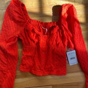 Free People lady bug tip NWT